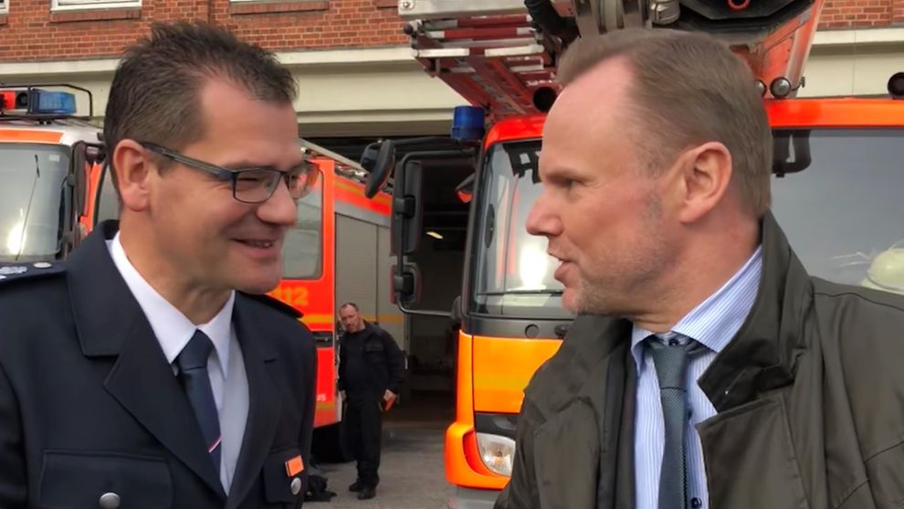  Neuer Feuerwehr-Chef Dr. Christian Schwarz tritt sein Amt an 