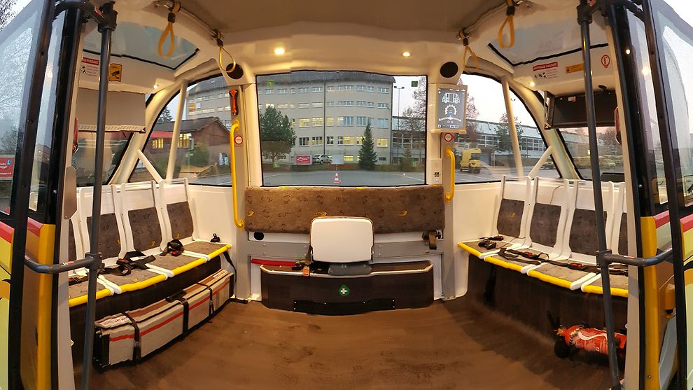 Automatisiert fahrender Bus 