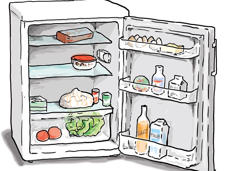  Ein Kühlschrank