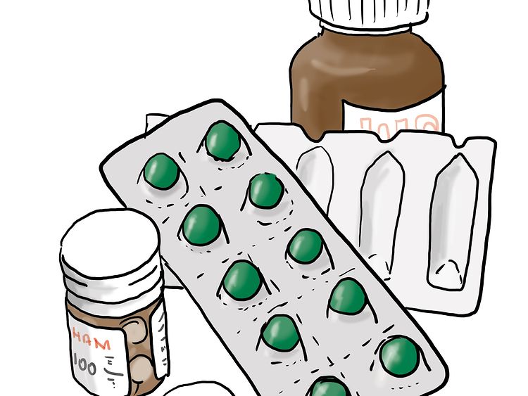 Tabletten und andere Medikamente