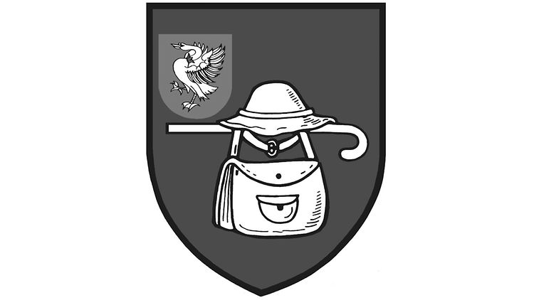  Wandsbek Wappen in schwarz-weiß