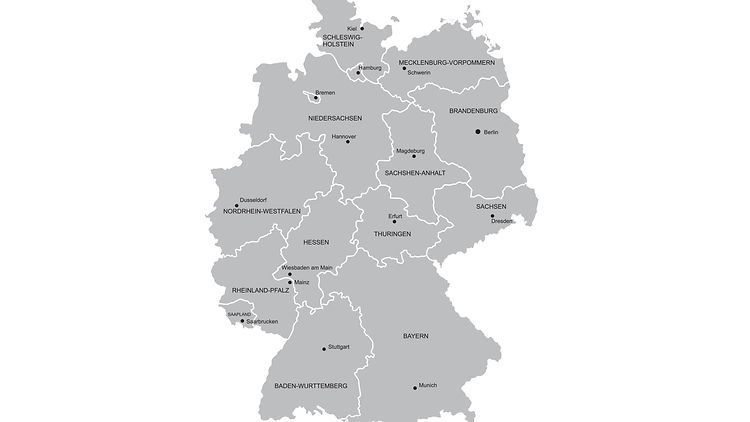  Deutschlandkarte