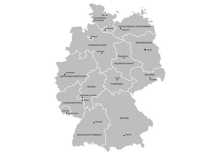 Deutschlandkarte