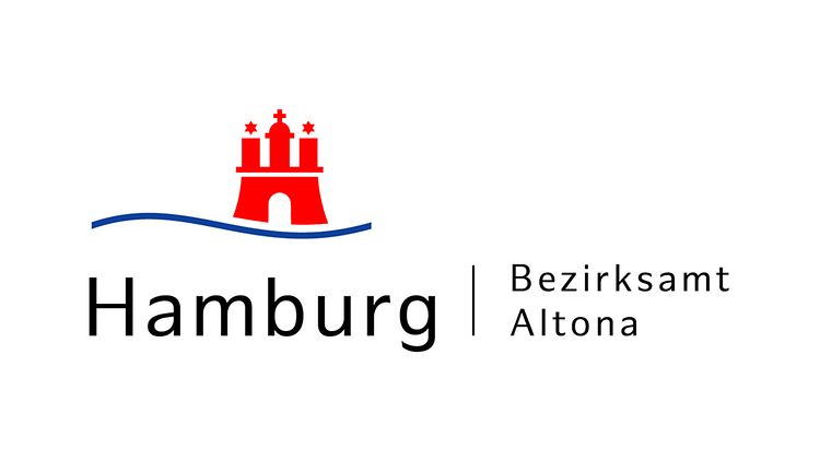  Logo des Bezirkamtes Altona mit Hammaburg