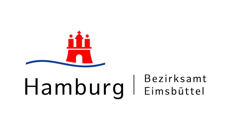  Logo des Bezirksamtes Eimsbüttel mit Hammaburg.