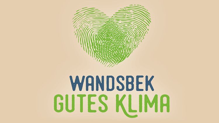 Logo - Wandsbek "Gutes Klima" - farbiger Hintergrund