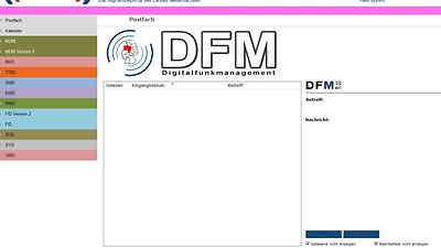  screenshot Digitalfunkmanagement