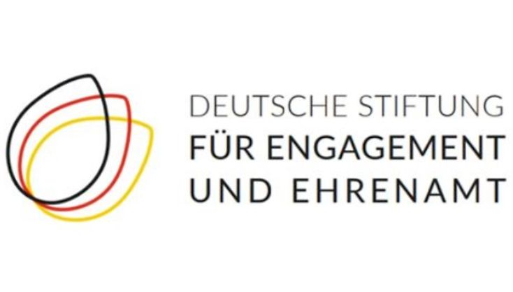 Schriftzug: Deutsche Stiftung Engagement und Ehrenamt