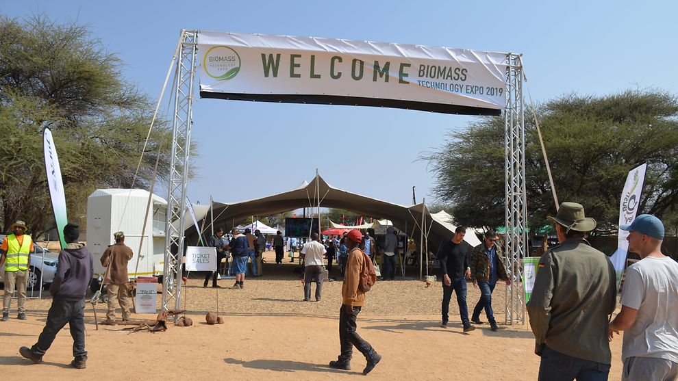 Biomasse-Tag 2019 in Otjiwarongo, Namibia