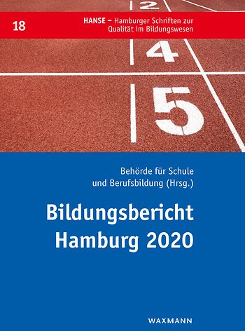 Das Bild zeigt das Titelblatt des Bildungsbericht Hamburg 2020.