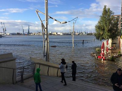  Sturmflut 2017 in Hamburg
