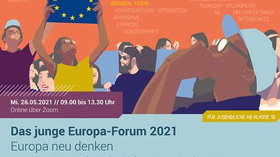  Flyer "Das Junge Europa-Forum 2021"