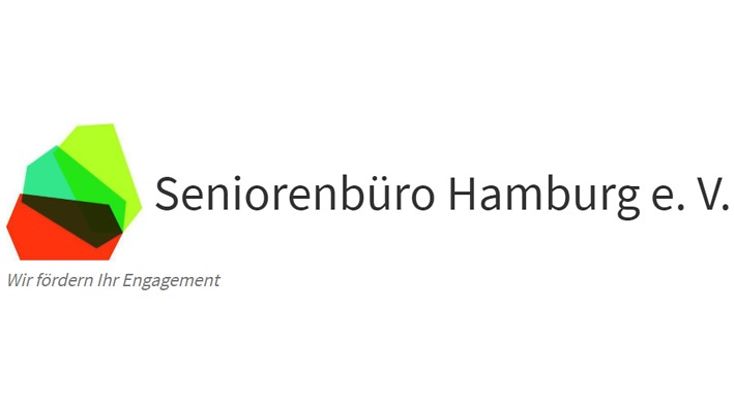 Schriftzug: Seniorenbüro Hamburg e.V.