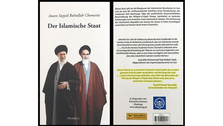 Abbildung der Vorder- und Rückseite des Buches "Der Islamische Staat"