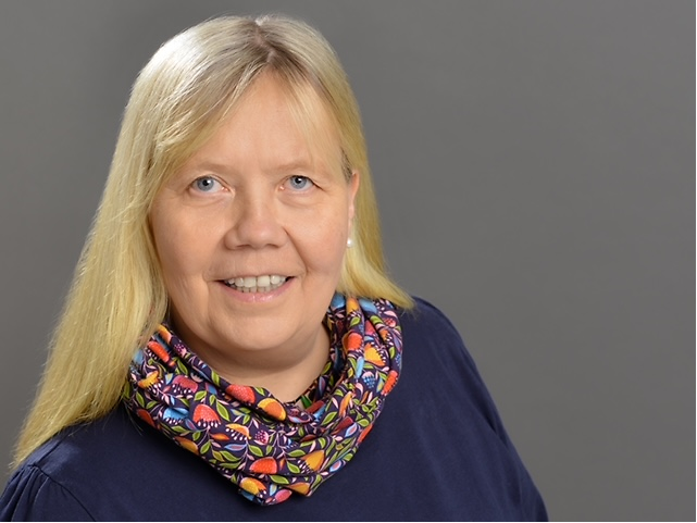 Portraitfoto: Ulrike Kloiber, Senatskoordinatorin für die Gleichstellung von Menschen mit Behinderungen