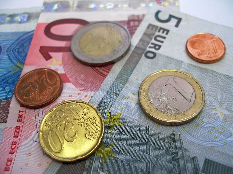  Euromünzen und Scheine
