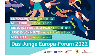  Flyer "Das Junge Europa-Forum 2022"