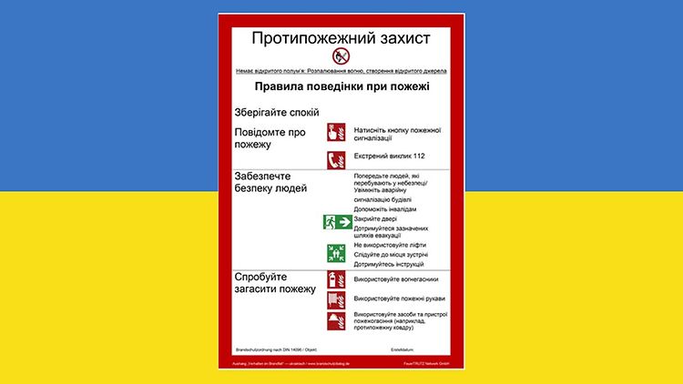  D 03 Brandschutzordnung Teil A ukrainisch