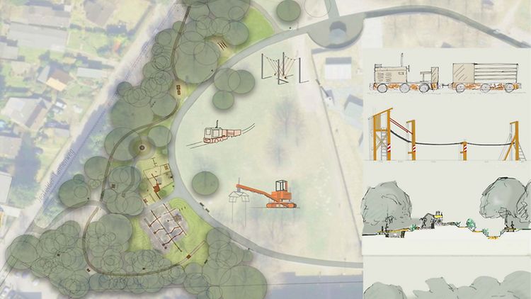  Spielplatz Jenfelder Tannenweg - Visualisierung der zukünftigen Gestaltung