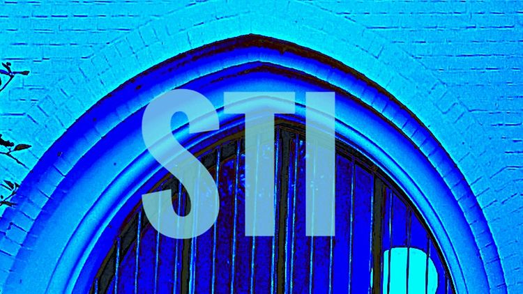  Schriftzug "STI"