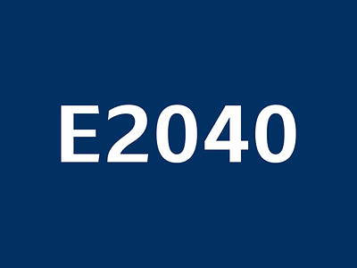  Schriftzug E2040 für die Konzepte zur Bezirksentwicklung