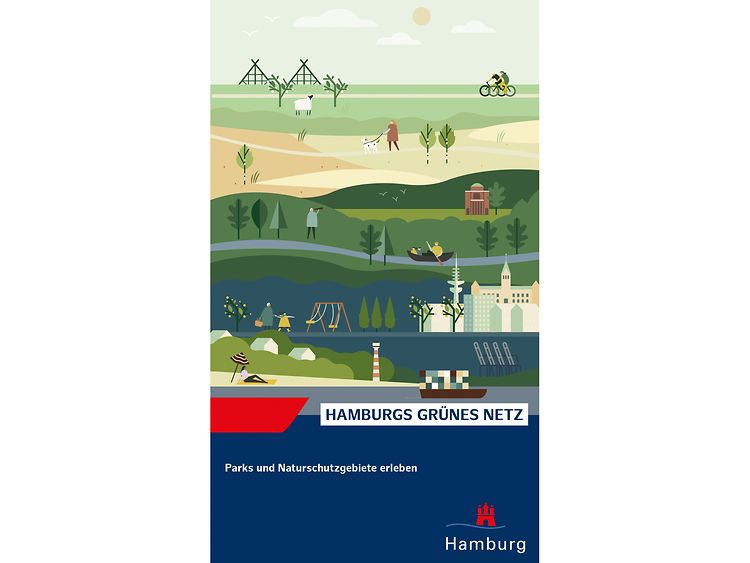  Broschüre Hamburgs Grünes Netz 