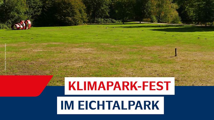  Plakat zum Klimapark-Fest am 8. Oktober 2022