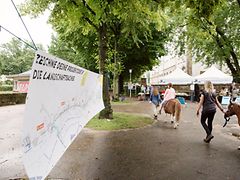  Ponyreiten und Ideenworkshop im Hamburger Lohmühlenpark