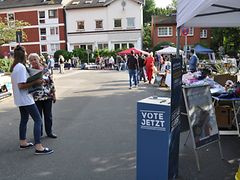  Voting-Station auf dem Stadtteilfest Borgfelde am 17.9.2016