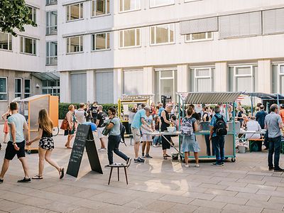  Eröffnung auf dem Lindenplatz in St. Georg, Juli 2018