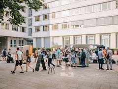  Eröffnung auf dem Lindenplatz in St. Georg, Juli 2018