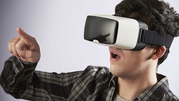 Virtual reality brille