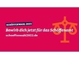  Text: Bewirb dich jetzt für das Schöffenamt - schoeffenwahl2023.de