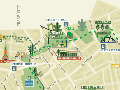  Faltplan Eimsbüttel