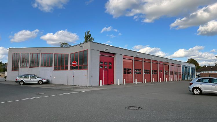  Bauhof Rahlau - Fahrzeughalle - Bezirksamt Wandsbek