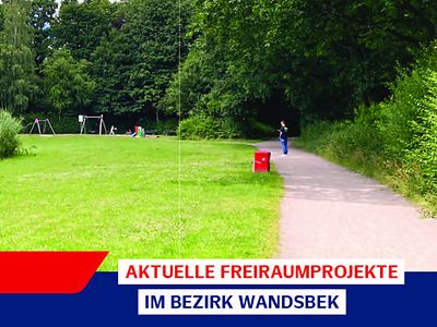  Aktuelle Freiraumprojekte im Bezirk Wandsbek - Titelbild