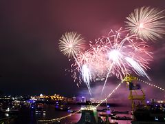  Hafenlichter - das maritime Geburtstagsfeuerwerk