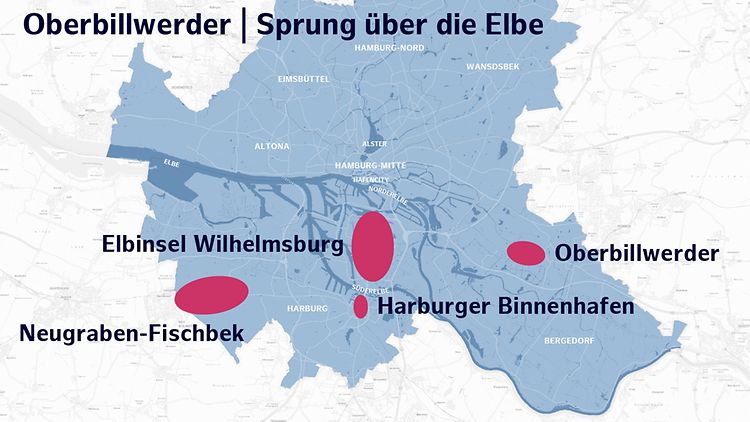  Oberbillwerder | Sprung über die Elbe