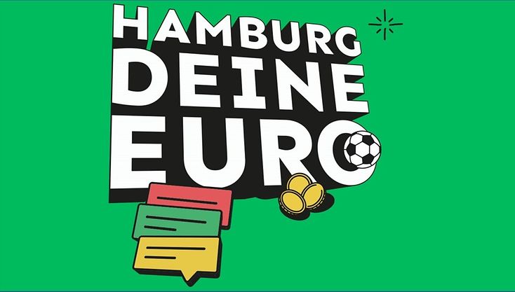 Schrift: Hamburg Deine EURO