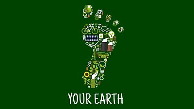  Your Earth, Erde, Klimaschutz, Recycling - Grafik