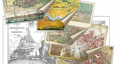  Collage von Historischen Karten