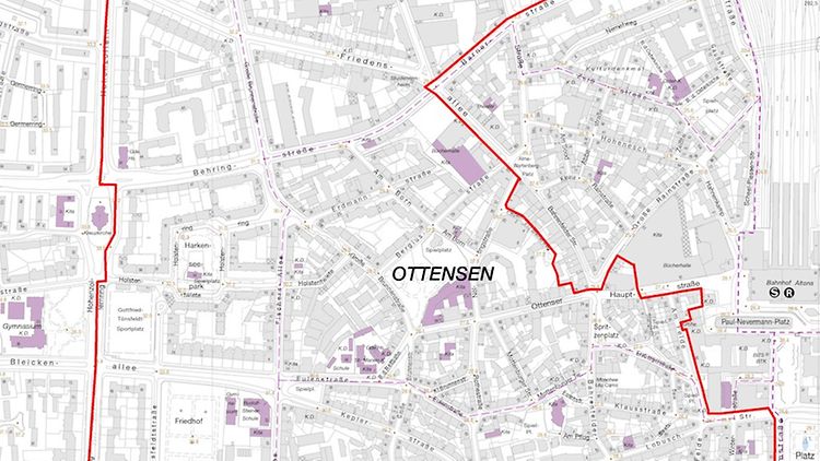 Karte Ottensen