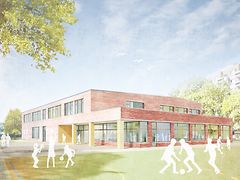 Visualisierung Stadtteilschule Max-Schmeling, Denksteinweg