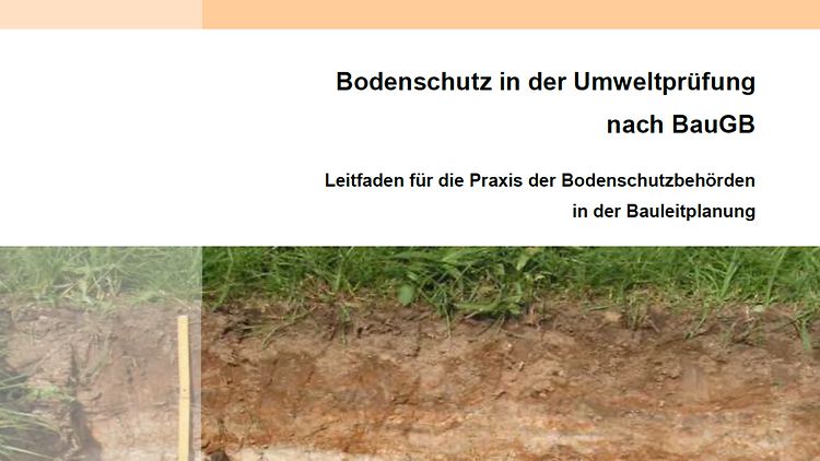  Bodenschutz in der Umweltprüfung - Titelbild der Veröffentlichung