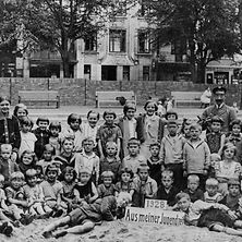  Das ‚Kinderparadies Sandkiste bei der Kreuzung Rübenkamp/Hufnerstraße (1928)