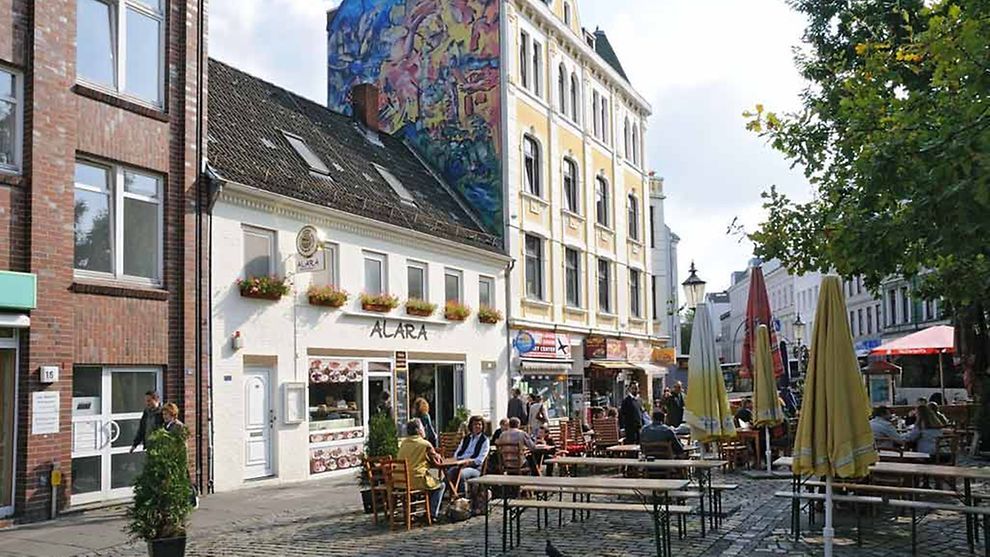 Cafés in Ottensen 