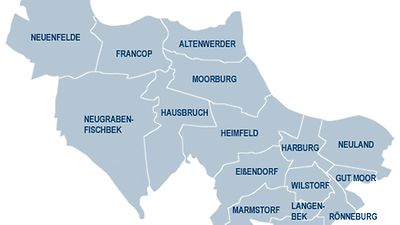  Harburg Stadtplan