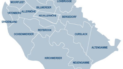  Bergedorf, Stadtplan
