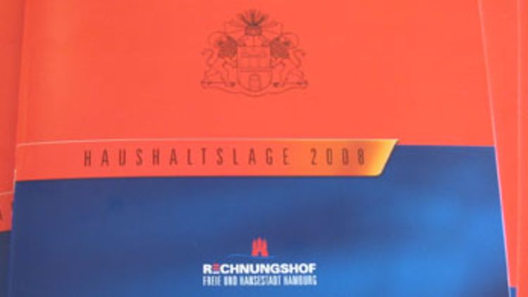  Sonderbericht 2008 zur Haushaltslage der Freien und Hansestadt Hamburg