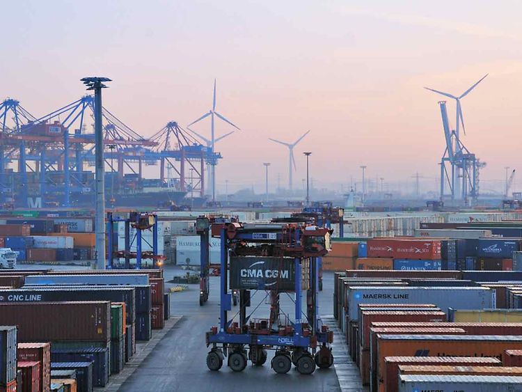  Containerterminals im Hamburger Hafen